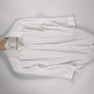 Anthropologie White Blouse